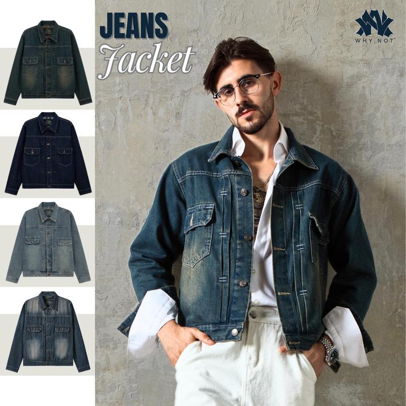Why Not Áo Khoác Jeans Dusty - Áo Jeans Nam - Áo Khoác Jeans Why Not 3 Màu Hot Trend - Áo Khoác Bò áo nam áo khoác nam đẹp 2025 mẫu mới áo khoác nam mùa đông áo dài tay áo thu đông nam áo khoác nam 2025 mẫu mới quà tặng nam 19 11
