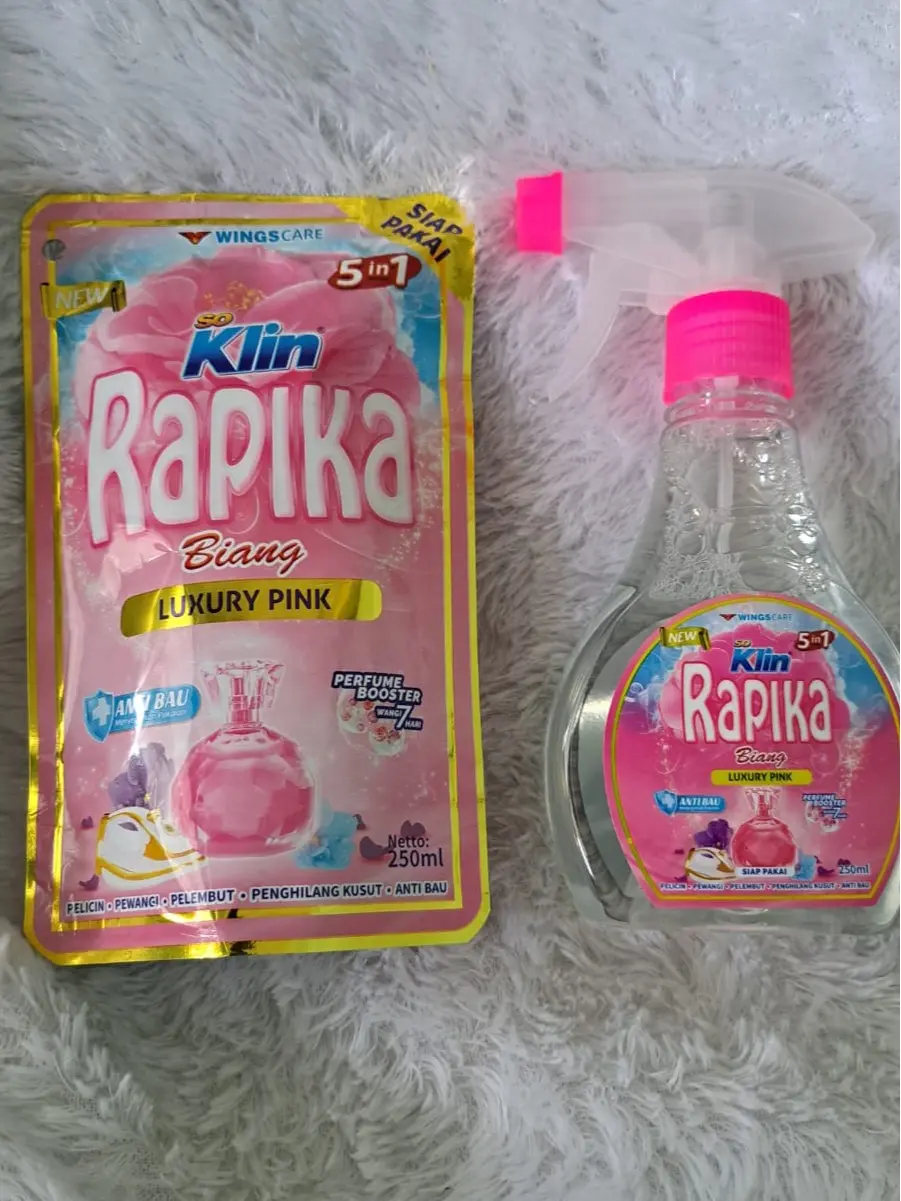 Rapika PINK Pelicin Pakaian Biang 5 In 1 - 250 ML