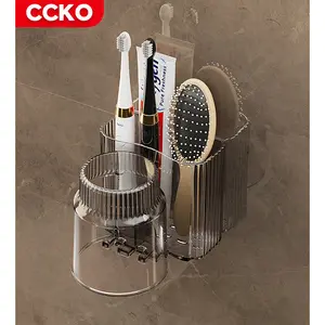 【ZEN】Rak Gelas Tempat Sikat Gigi Rak Sabun Dispenser Pasta Gigi Odol Rak Organizer Rak Aesthetic