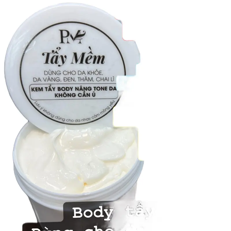 200gr tẩy mềm nhà  không bết rít không lộ kem
