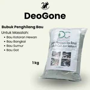 Penghilang Bau Sumur, Bau Got, Bau Bangkai, Bau Kotoran, Bau Urine Pipis - DeoGone