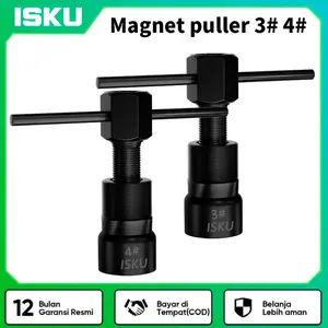 ISKU Treker Magnet #3 #4 Alat Bengkel Motor Tracker Puller Buka Magnit