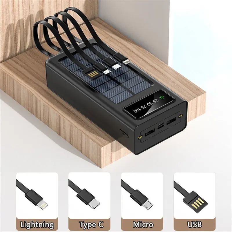 【cod】 powerbank Solar Power Bank romoss powerbank 100000mAh deeeh ...