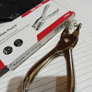 Pembolong Kertas 1 Lubang 6MM Pelubang Kertas Tunggal One Hole Punch Perforator Single ATK3007