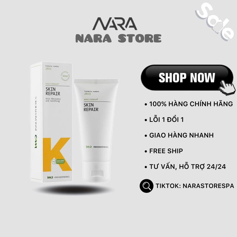 Kem K Phục Hồi, Dưỡng Ẩm Da Khẩn Cấp Innoaesthetics Inno Derma Skin Repair 60g