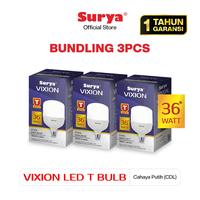 Gambar Surya Lampu Bohlam LED Vixion T Bulb 36W Cahaya Putih (Paket 3 Pcs) dari Surya Lighting Shop Kab. Tangerang 1 Tokopedia