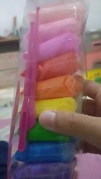 Product Review of Clay Lilin Mainan Anak 12 Pcs Free Pisau Bahan Polymers Lembut Plastik Toys Buah from 𝕄**𝕖 0
