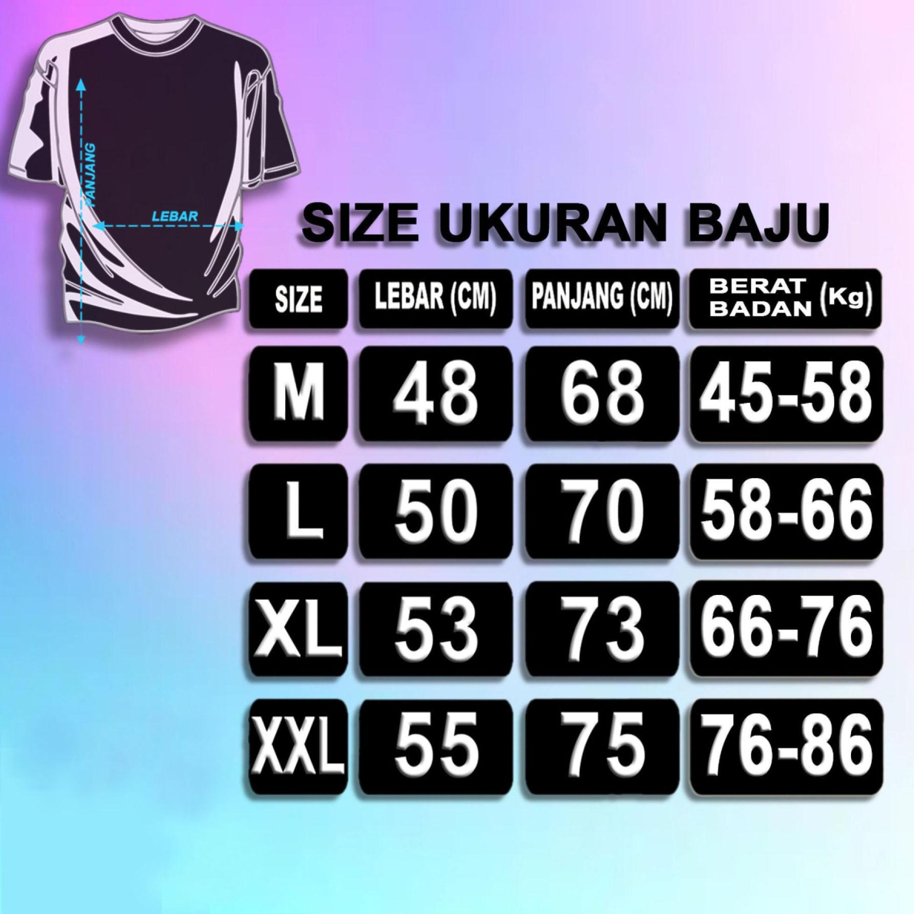 Baju kaos pria dan wanita bahan catton combed 24s sablon print DTF 92 Baju kaos pria dan wanita bahan catton combed 24s sablon print DTF 92