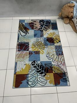 Product Review of RAJA - Karpet Lantai Eropa Anti Slip Bahan Polyester Alas Karet Motif Estetik Karpet Ruang Tamu Modern Carpet from P**l a** M**L 0