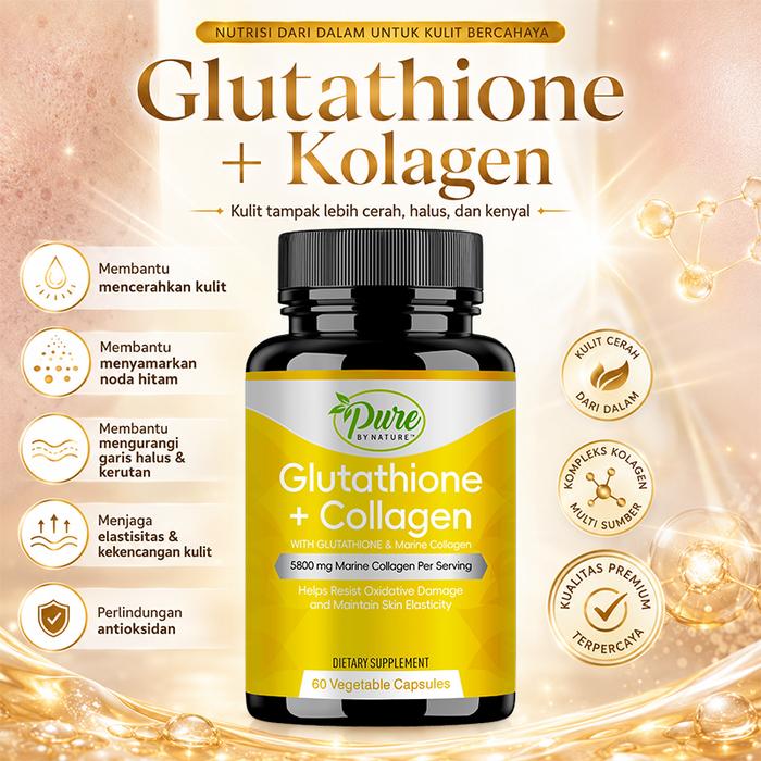 Glutathione Kolagen 5800mg Suplemen