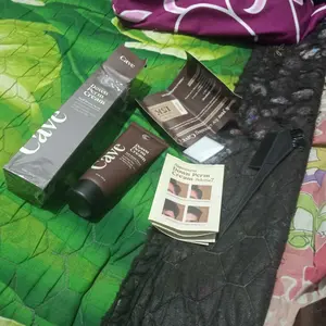 Cave Down Perm Cream 100 gr - Gel Down Penata dan Smooting untuk Styling Rambut Pria