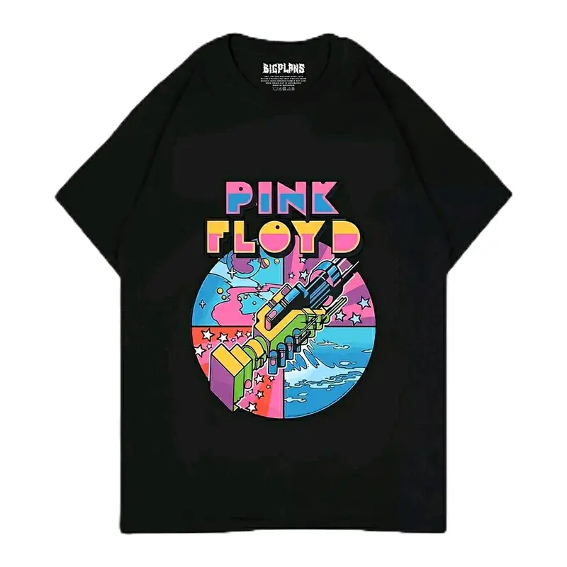 KAOS BAND PINK FLOYD/KAOS METAL PRIA WANITA BISA COD Katun Combed Dewasa 0