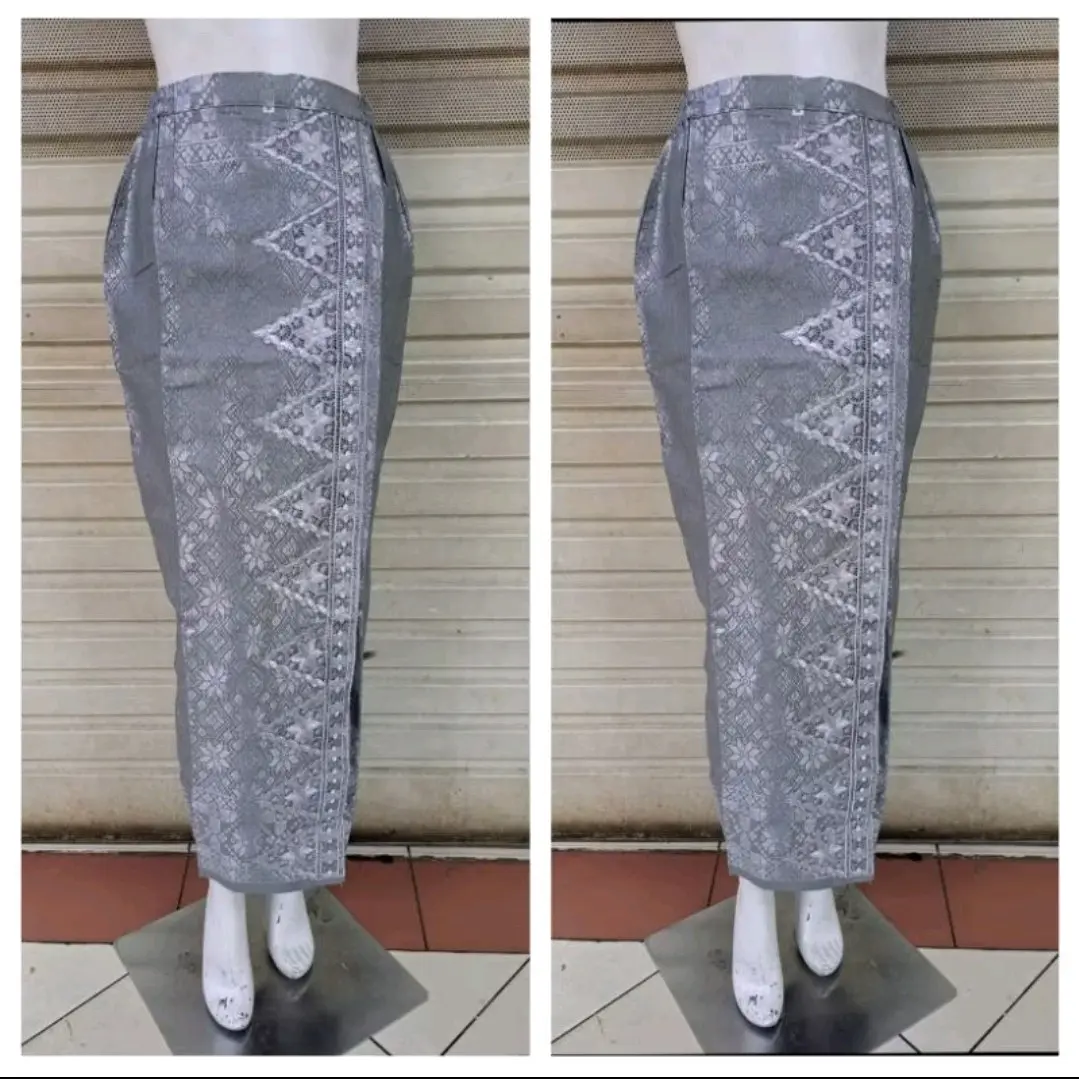 COD-ROK SONGKET BORDIR JADI BAWAHAN BAJU KURUNG MELAYU // ROK SONGKET BORDIR PALEMBANG // ROK SONGKET PREMIUM TERMURAH Kebaya Kondangan