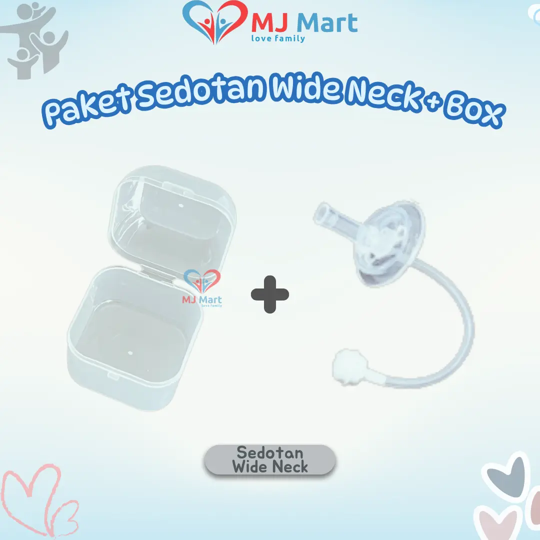 Sedotan WideNeck+Box