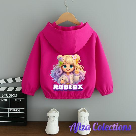 Jaket Anak Perempuan Bergambar Roblox Cantik Terbaru Bahan Premium Berkualitas Fashion Jaket Anak Perempuan Bergambar Roblox Cantik Terbaru Bahan Premium Berkualitas Fashion