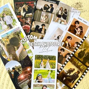 (TANPA MIN ORDER) cetak photostrip photobox cetak foto photo / cetak photobooth cetak foto aesthetic custom photostrip custom foto