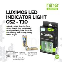 Gambar LUXIMOS Lampu Sein Senja T10 3W Kota Seri Plat Kabin 12V 24V Motor Mobil Truck Super Terang CS2 NINE - White dari Nine Autoseries Surabaya Kab. Sidoarjo 1 Tokopedia