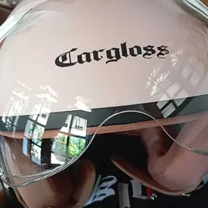 Cargloss Helm YRH Hijab Wanita Retro Bogo Visor Hardcoat High Clarity ABS Thermoplastic High Impact SNI Allsize L 60cm