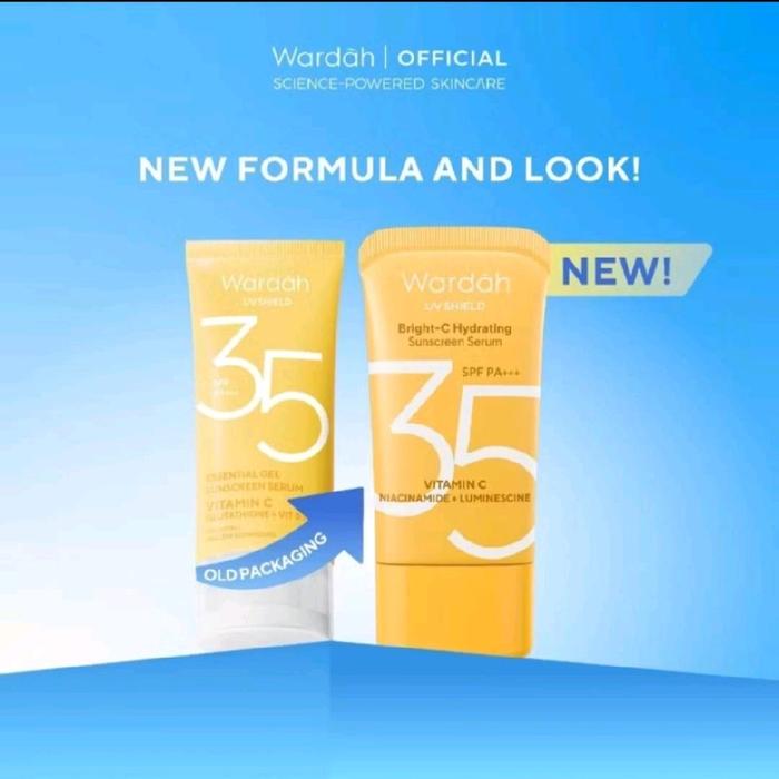Gambar Wardah UV Shield Essential Sunscreen Gel SPF 35 PA +++ dari MG Kosmetik Kota Palembang Tokopedia