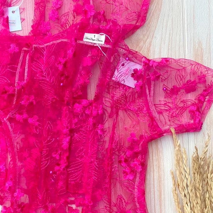 Kebaya anak cewek bahan tile 2