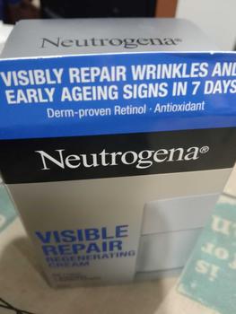Product Review of NEUTROGENA Visible Repair Regenerating Cream 50g -  Facial Moisturizer - Skincare Retinol Anti Aging from F**z 0