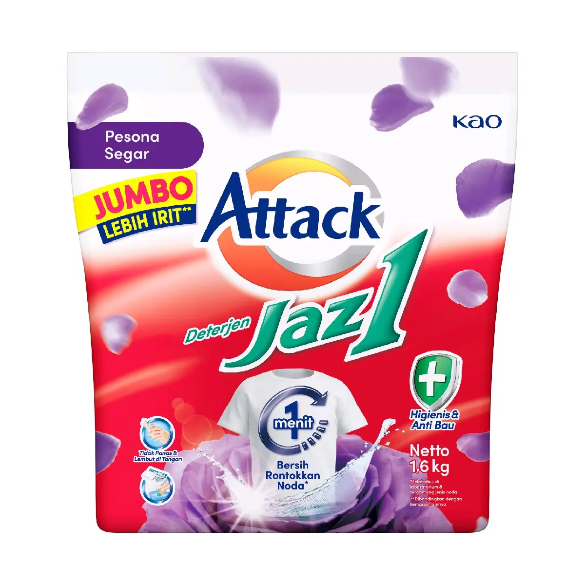 DETERGEN BUBUK JAZZ 1 1.6KG ALL VARIAN