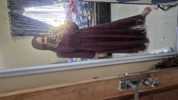 Product Review of QOME - DRESS BAHAN CERUTI / DRESS NAOMI / DRESS KONDANGAN /DRESS PESTA / DRESS FORMAL Mewah from A**e C**t 1