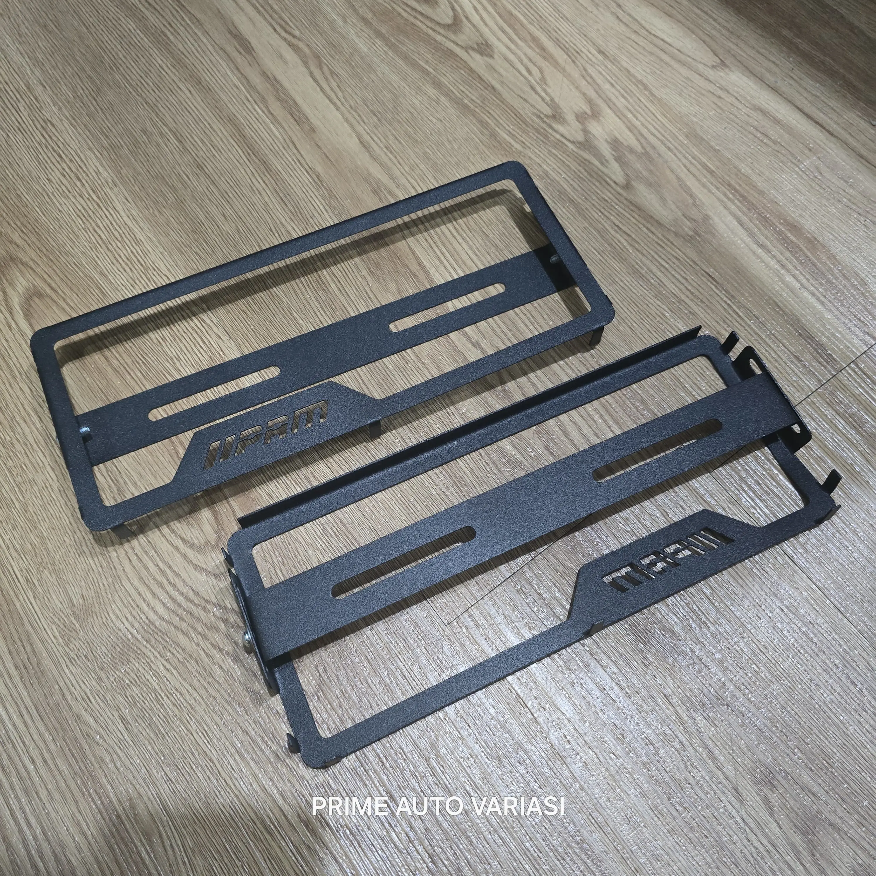 [1pcs] Bingkai Frame Plat Nomor Motor Standart Besi - Tempat Slim Frame Plat Nomor Motor