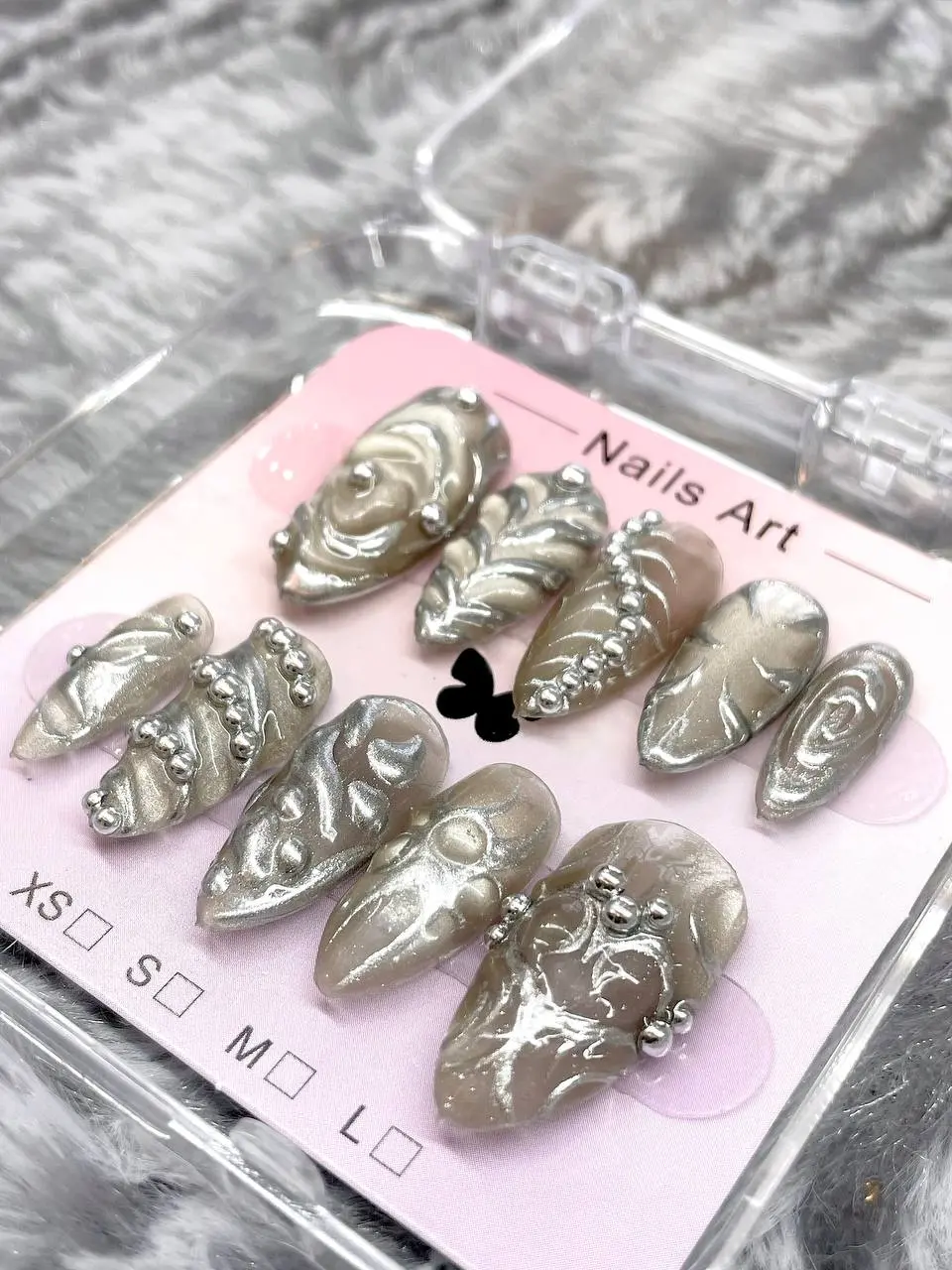 Adora Nails Set Whiplash (Press On Nail 1 of 1 Exclusive Set)