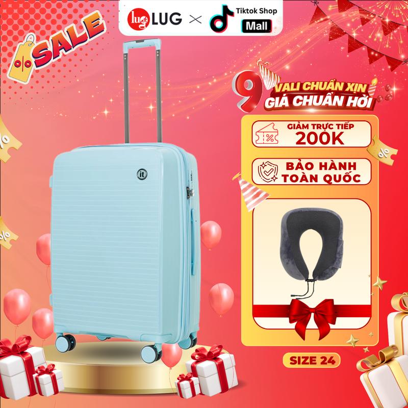 Vali Kéo Du Lịch IT15-2881-08 Size 27 Thương Hiệu IT Luggage: Nhựa PP chống bể vỡ, Khóa TSA An Ninh Quốc Tế - LUG