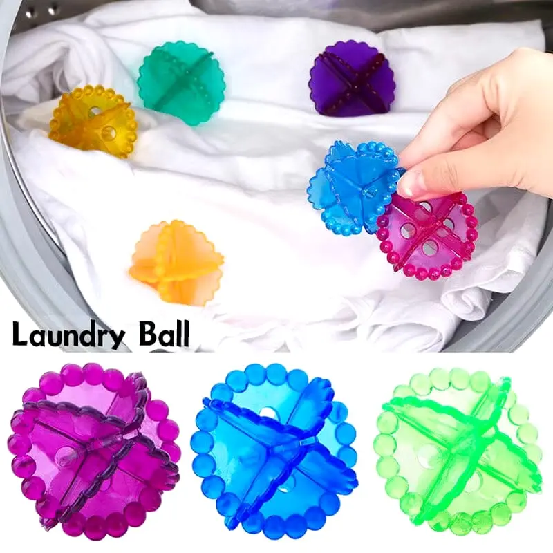 Big Magic Ball Plastik / Bola Karet Mesin Cuci / Bola Pembersih Pakaian Big Laundry Ball