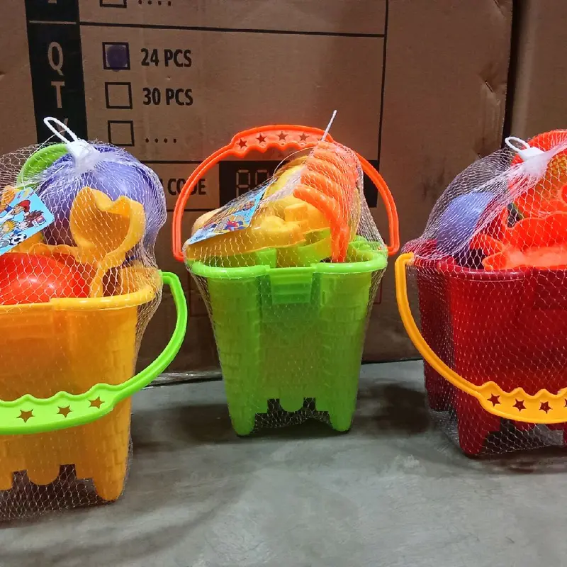 Ember Pantai TB 02 dengan Berbagai Macam Cetakan Toys/mainan cetakann pasir murah aneka/ istana pasir + bubble wrap 4