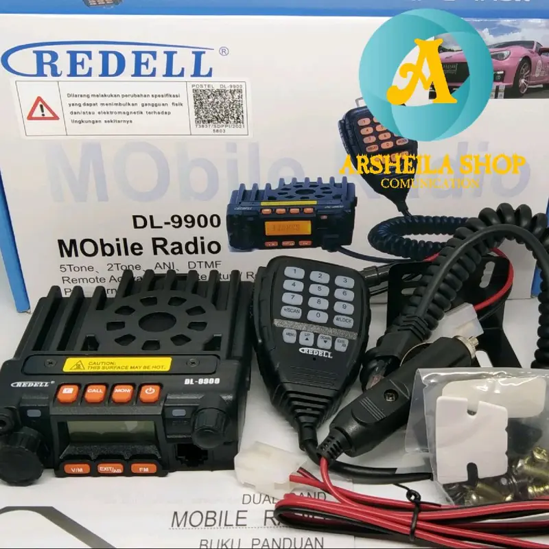 Paket Radio Rig dual band RedeL 9900 Lengkap tinggal pasang Original 2
