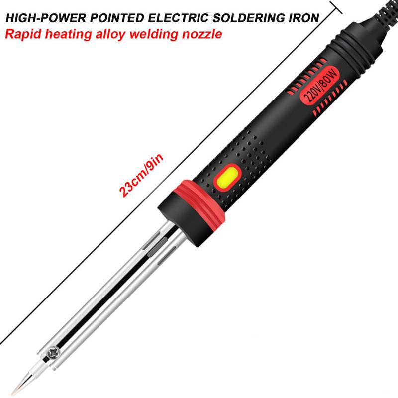 Product Introduction of Sắt Hàn Điện Công Suất Cao, 220V, Nhiệt Bên Ngoài, Dụng Cụ Cầm Tay Loại Bút, Có Đèn Báo, 80W, An Toàn 43