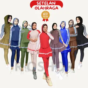 SETELAN OLAHRAGA BAHAN JERSEY