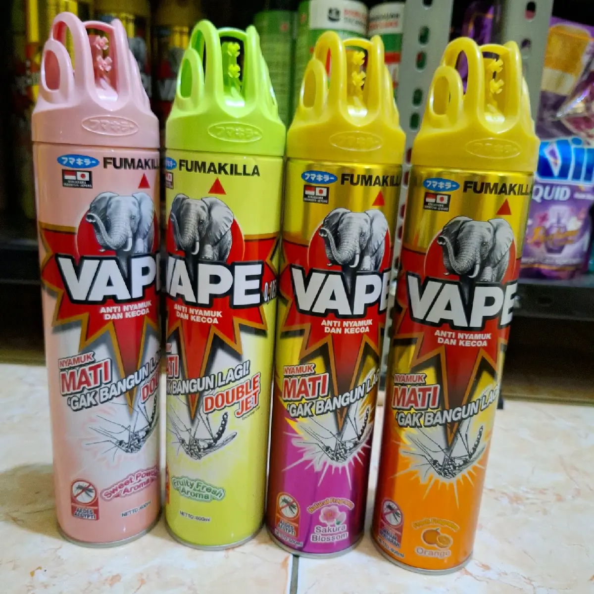 Fumakila Vape Obat Nyamuk Semprot 600ml