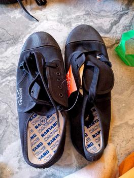 SEPATU SEPAK TAKRAW NANYANG ORIGINAL THAILAND WARNA PUTIH HITAM