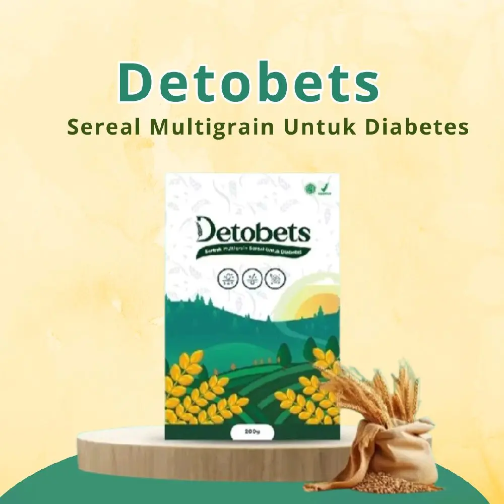 Detobets Sereal Organik Untuk Gula Darah Stabil Untuk Diabetes 200gram
