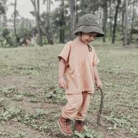 Gambar MINI COTTONS Topi Premium Bucket Hat Anak Fashion - Green dari Minicottons Indonesia Kota Bandung 5 Tokopedia