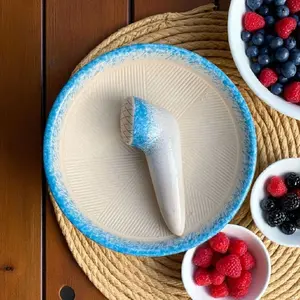 Cobek + Ulekan Keramik Sultan Viral - Best Seller Varian Warna Baru - GRATIS PACKING BUBBLE WRAP TEBAL & KARDUS