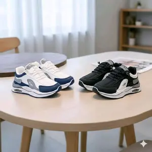 ZEANSHOES Sepatu Sneaker Anak Model VIP Uptrends, original, warna tersedia putih dan hitam, good quality