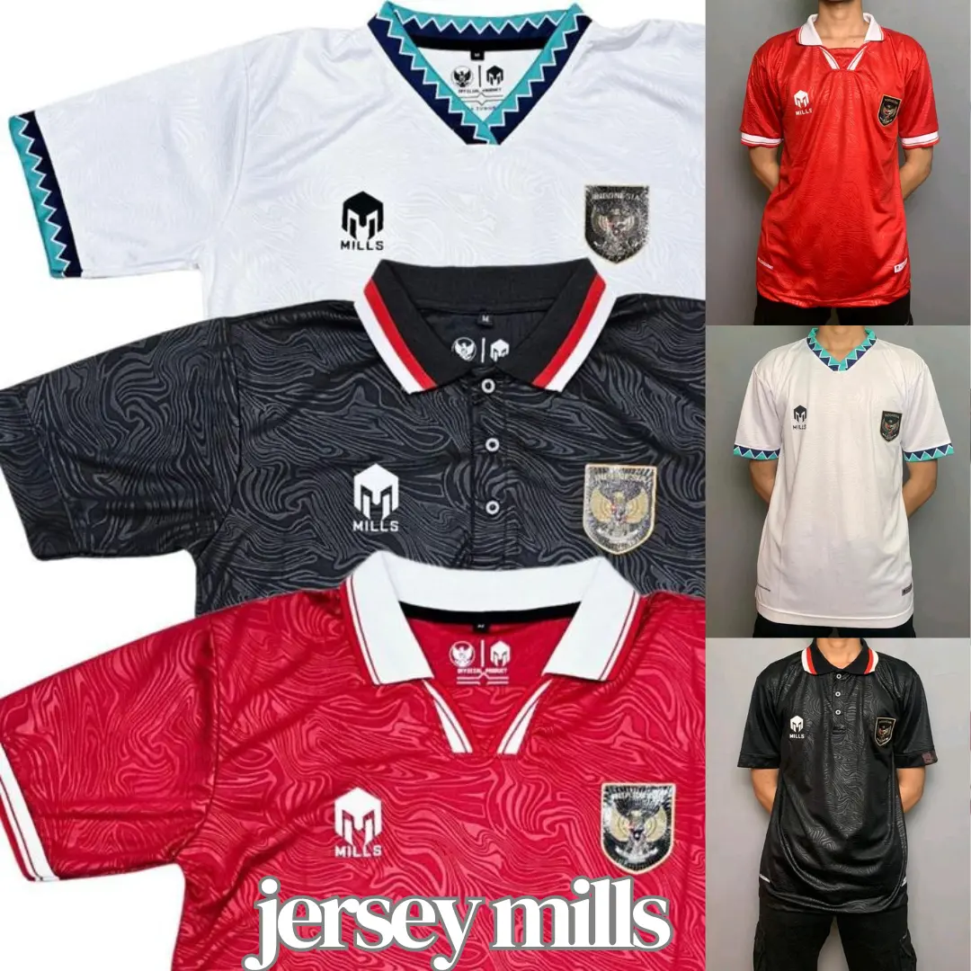 [BAYAR DI TEMPAT] Jersey Timnas Home Away Terbaru  2023/2024 Jersey Timnas Indonesia Cepat Kering Berpori Nyaman Uniseks Pria Wanita Futsal Olahraga Futsal Olahraga Sport