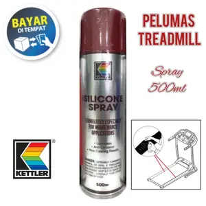 PELUMAS TREADMILL ELEKTRIK & MANUAL SILICONE OIL SILICONE SPRAY MINYAK TREADMILL 500ml