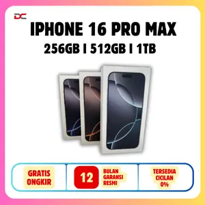 ( Exclusive Live Thia Fitri ) Iphone 16 Pro Max 256GB I 512GB I 1TB Garansi Resmi Indonesia