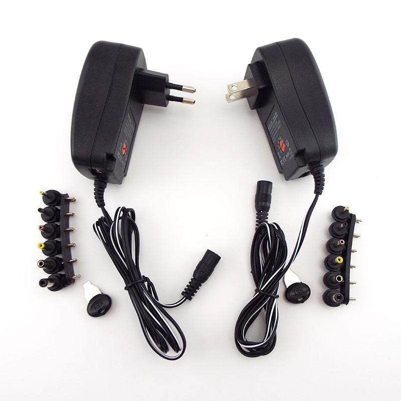 3V 4.5V 5V 6V 7.5V 9V 12V 2A 2.1A AC/DC Adapter Power Supply Plug ...