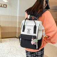 Gambar All Double Tas Sekolah Gaya Korea Tas Ransel Wanita Kapasitas Besar Tas Laptop Tahan Air - Pink dari All Double shop Kab. Tangerang 4 Tokopedia