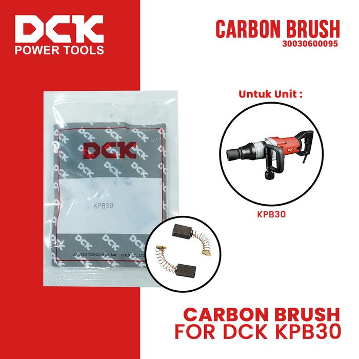 Gambar Carbon Brush/Arang untuk Impact Wrench KPB/DPB/APB30 dari DCK Power Tools Indonesia Kota Administrasi Jakarta Barat Tokopedia