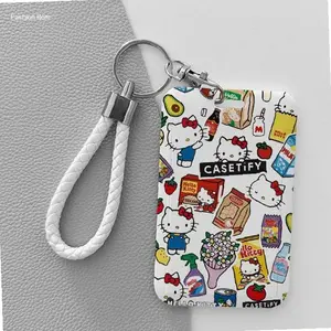 Kardus Kartu ID Motif , Desain Kawaii Lucu, Tempat Simpan Photocard & Kartu dengan Gaya Imut | Kekinian