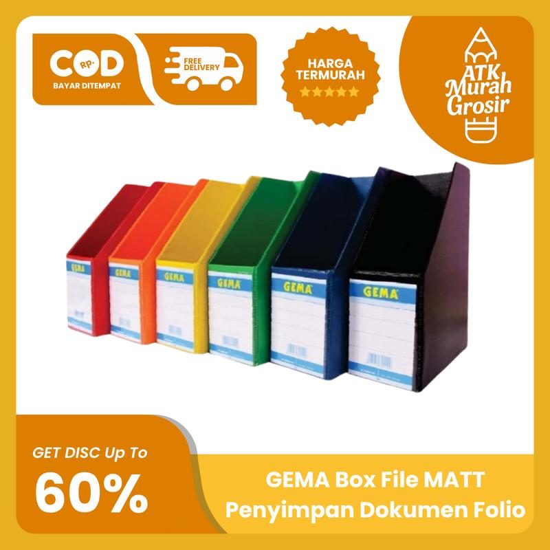 GEMA Box File MATT Tempat Penyimpanan Dokumen - Shop | Tokopedia