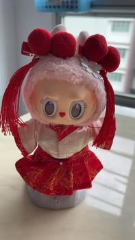 Product Review of Labubu Doll Clothes Dress Up Labubu Doll Accessories Outifit for 6.69inch Labubu Doll 17cm Kids Gift Dress up Soft Photo Props Outifit Labubu from B**o 0
